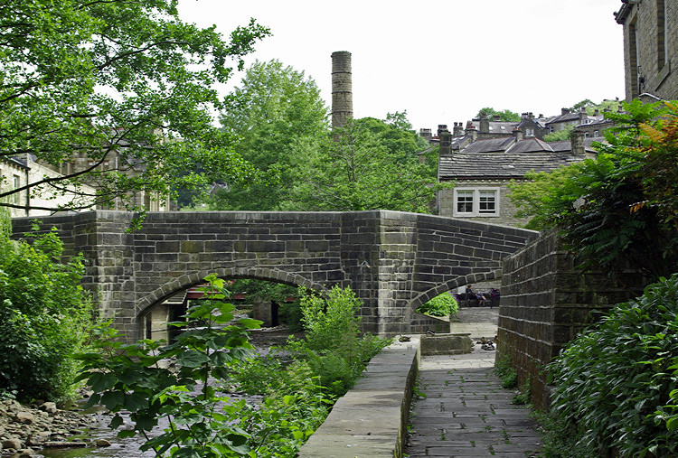 Packhorse bridge, Hebden Bridge