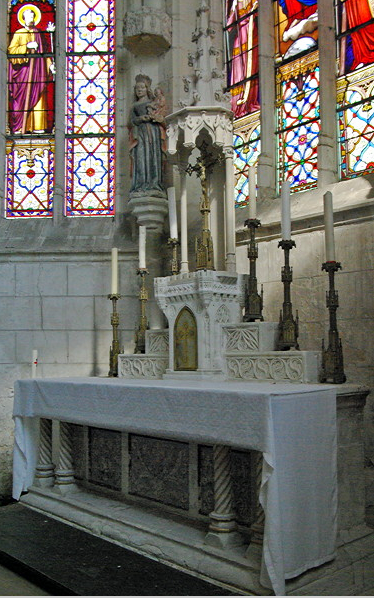 Palluau-sur-Indre, Église Saint-Sulpice - altar.png