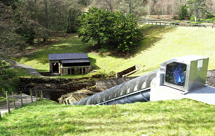 Pump House and Archimedes Screw, Cragside