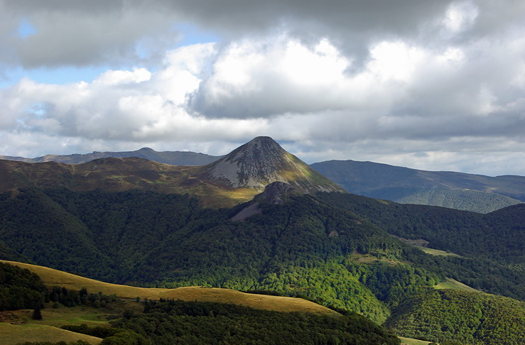 Puy Griou and the Jordanne Valley