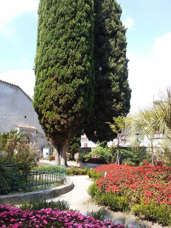 Ravello city building