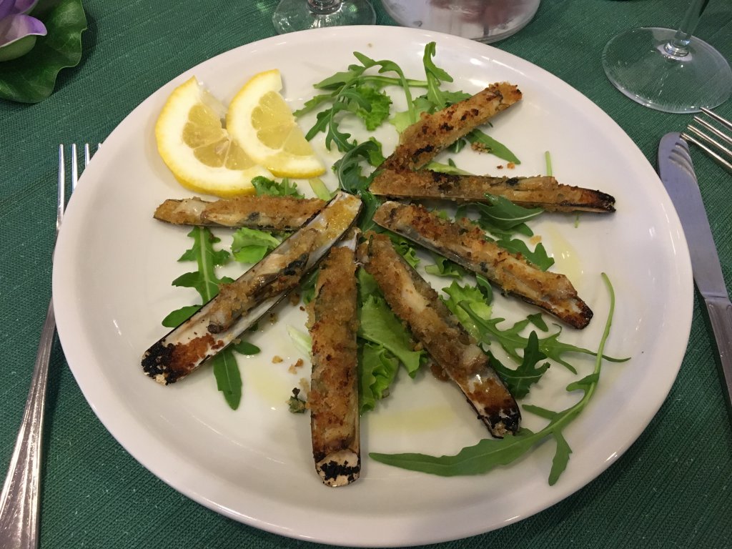 Razor Clams (Canolichi) Positano