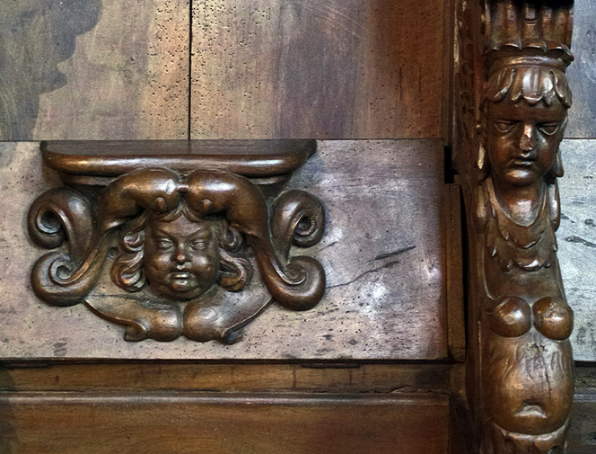 Rieux-Volvestre, Cathédrale Sante-Marie  - choir stall