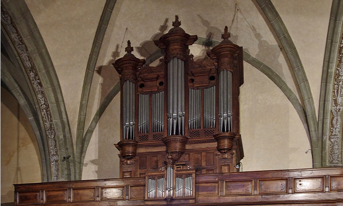 Rieux-Volvestre, Cathédrale Sante-Marie  - organ