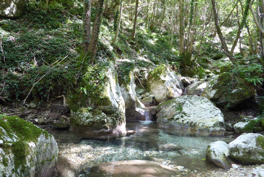 River between Monte Catria and Monte Cucco