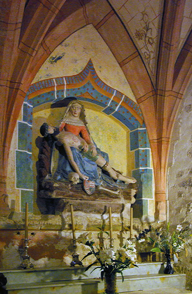 Rozier-Côtes-d'Aurec, Église Saint-Blaise - south transept altar