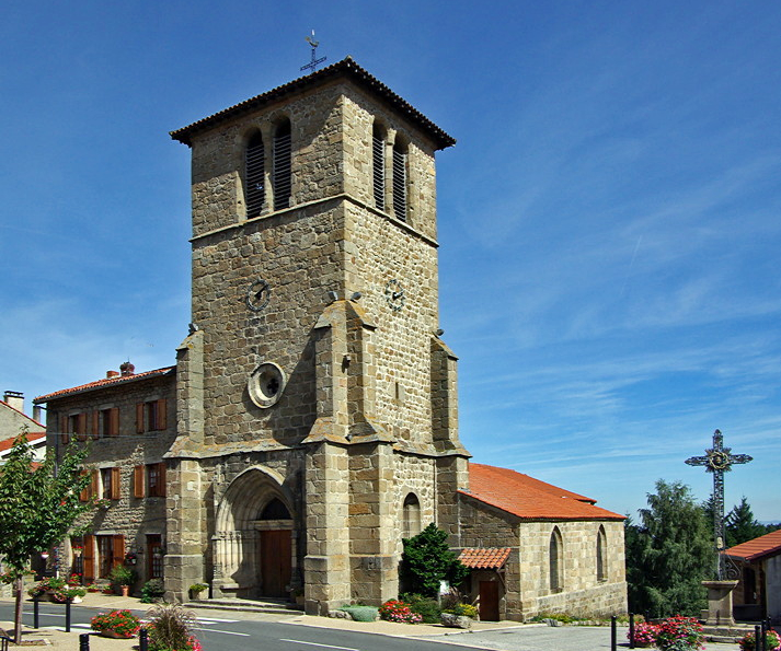 Saint-Jean-Soleymieux, Église St-Jean-Baptiste