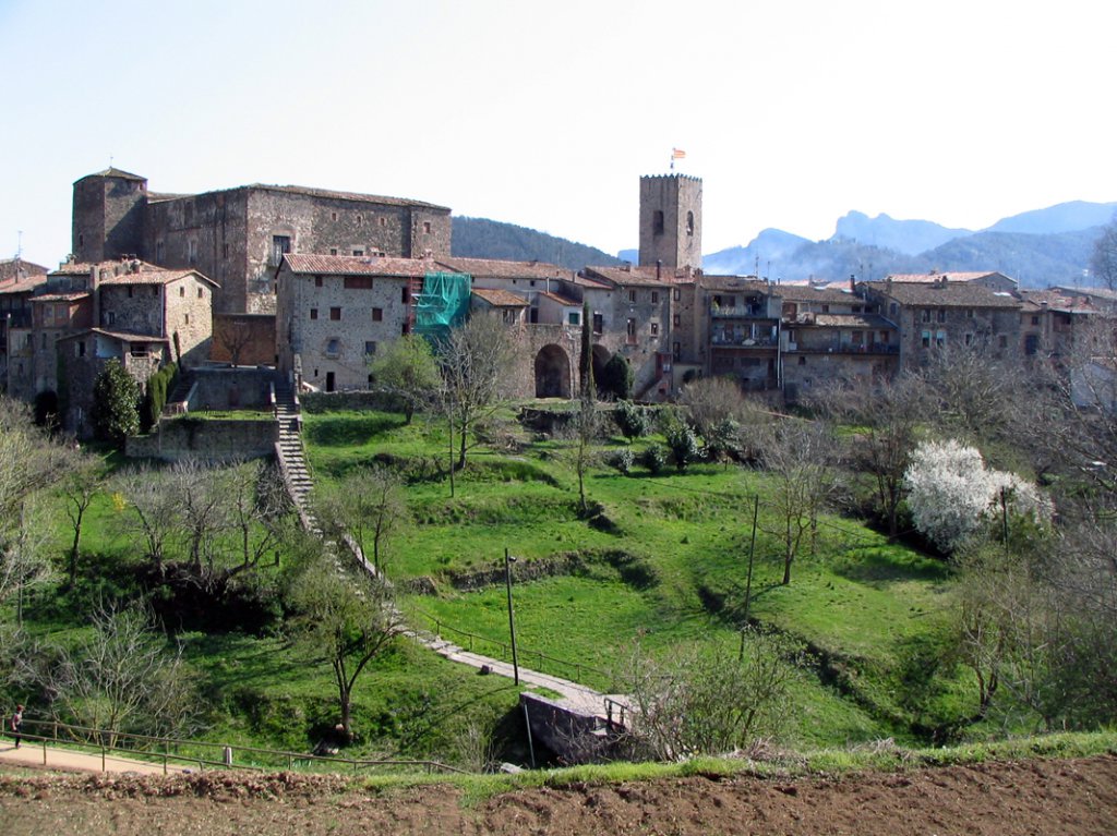 Santa Pau, La Garrotxa, Girona province, Catalunya