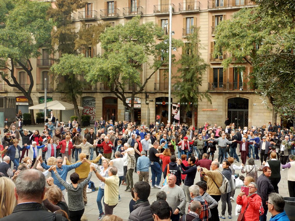 Sardana Dance-Barcelona, Spain