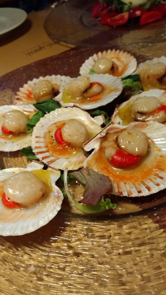 Scallops Antipasto, Ai Promessi Sposi, Venice