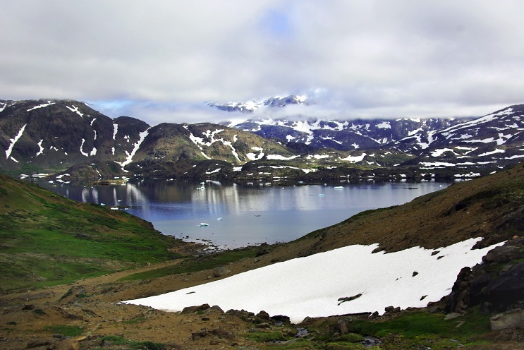 Sermilikvejen, Start Of Track Into The Hills