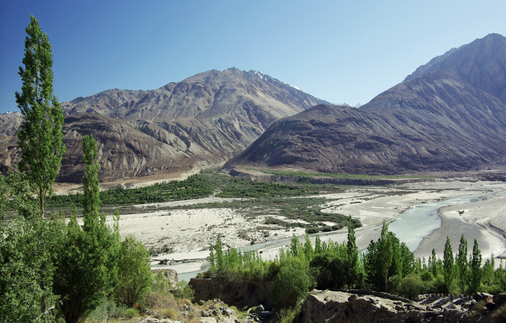 Shyok valley