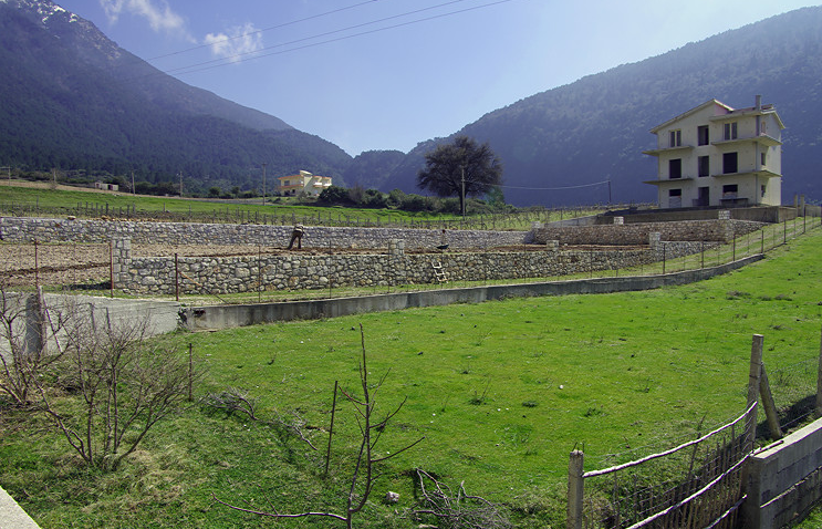 Small family farm, Albania