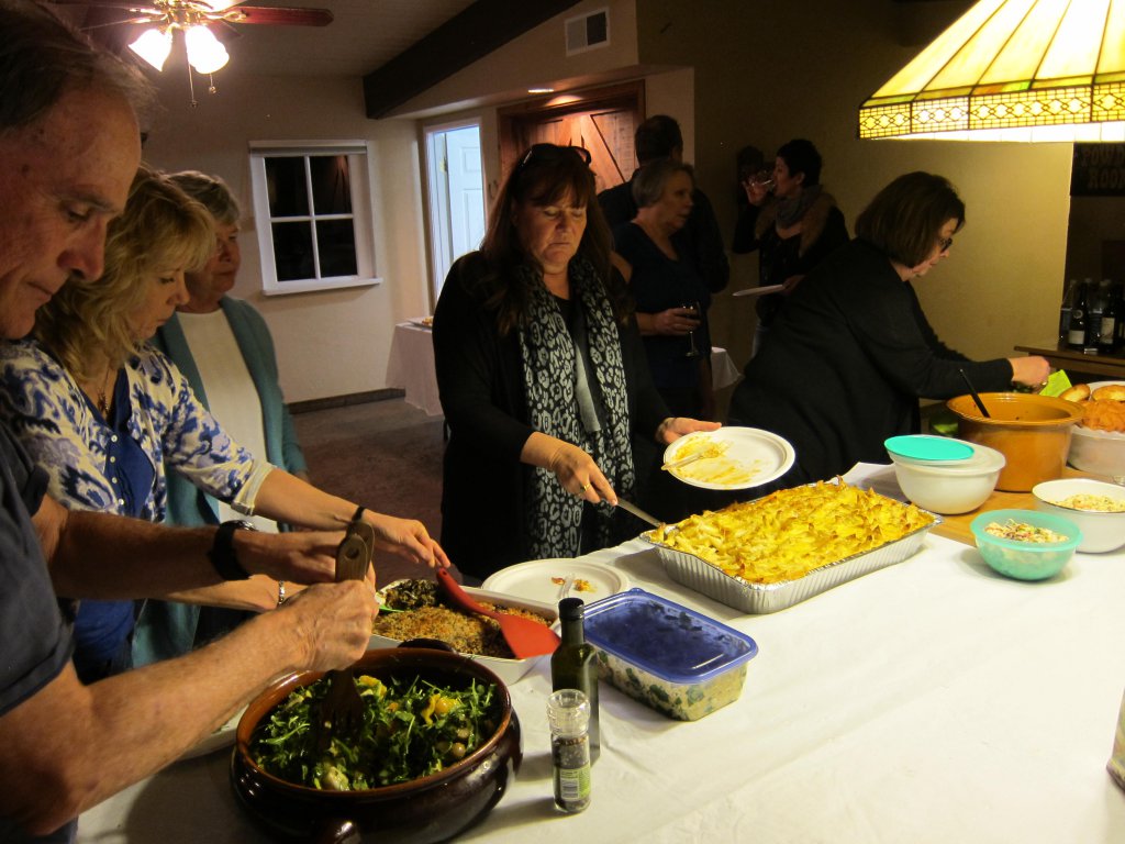 Some of the yummy food, including Palma's mac and cheese