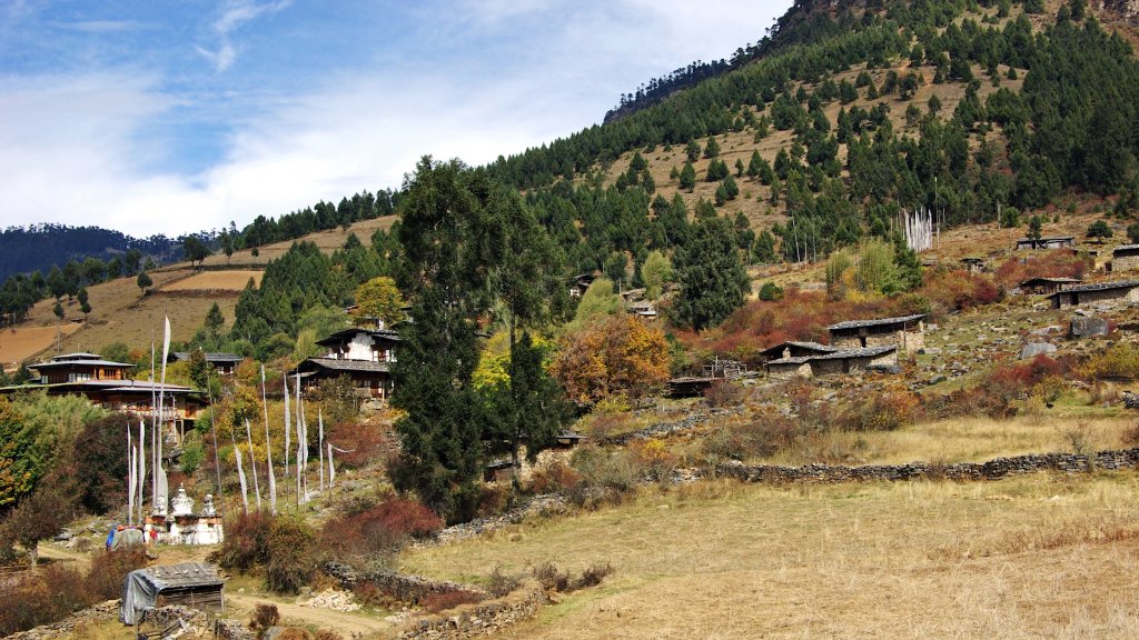 Somthang village, Bhutan