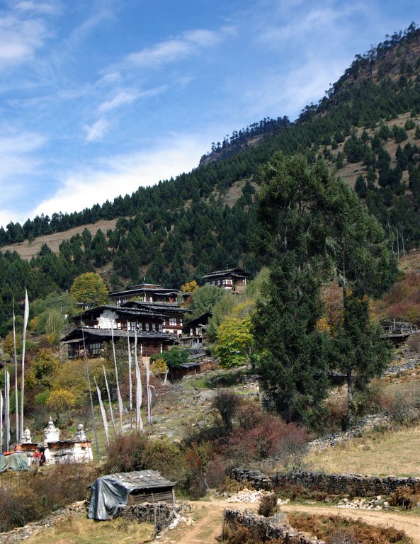 Somthang village, Bhutan