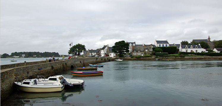 St Cado Island causeway