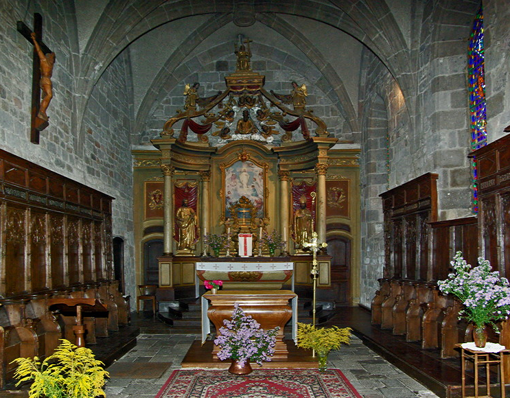 St-Cernin, Église St-Saturnin - chancel