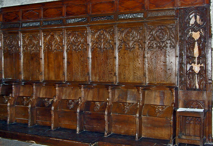 St-Cernin, Église St-Saturnin - choir stalls