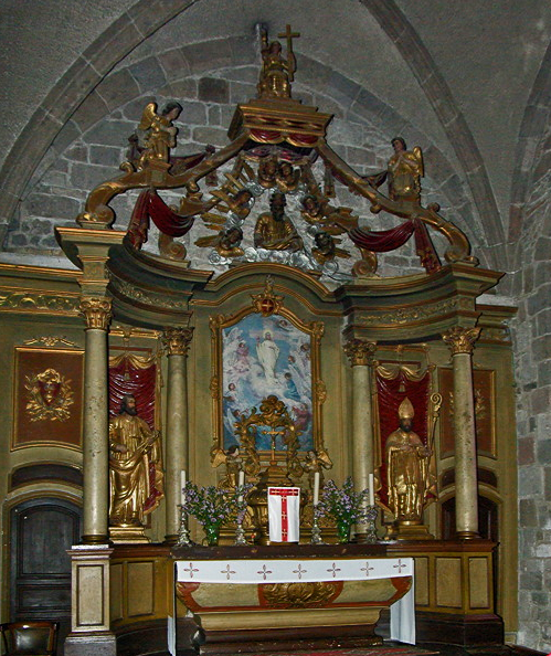 St-Cernin, Église St-Saturnin - high altar