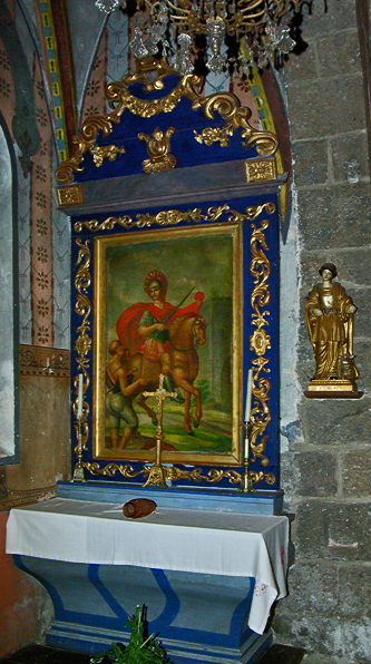 St-Cernin, Église St-Saturnin - side altar