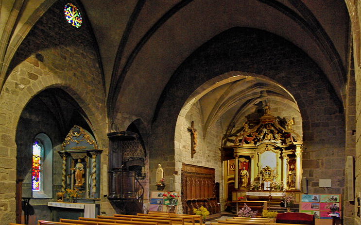 St-Cernin, Église St-Saturnin