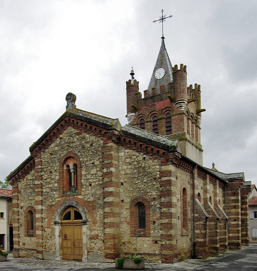 St Martin-d'Oydes, Église St Anastasius