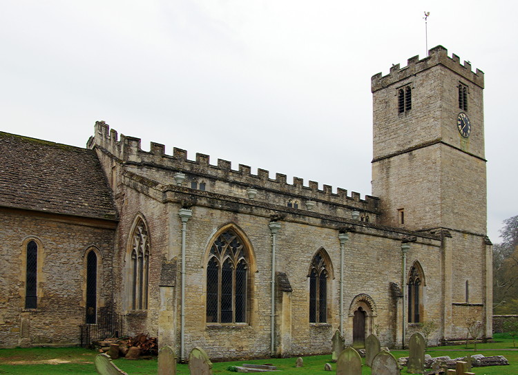 St Mary's Church, Bibury, Gloucestershire