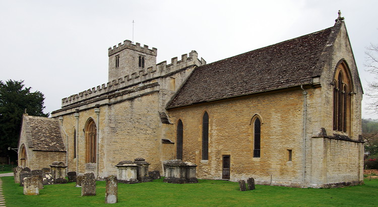 St Mary's Church, Bibury, Gloucestershire