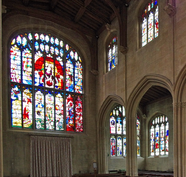 St Mary’s Church, Fairford, Gloucestershire