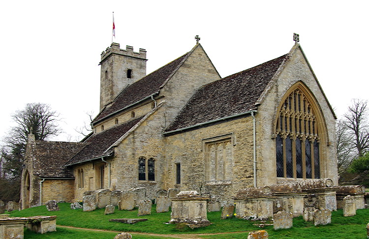 St Mary’s Church, Swinbrook, Oxfordshire
