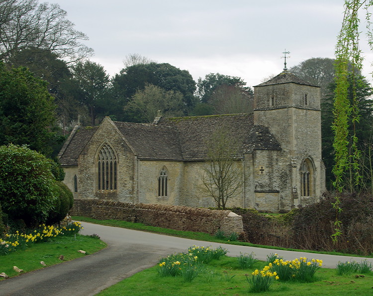 St Michael and St Martin’s Church, Eastleach St Martin, Gloucestershire