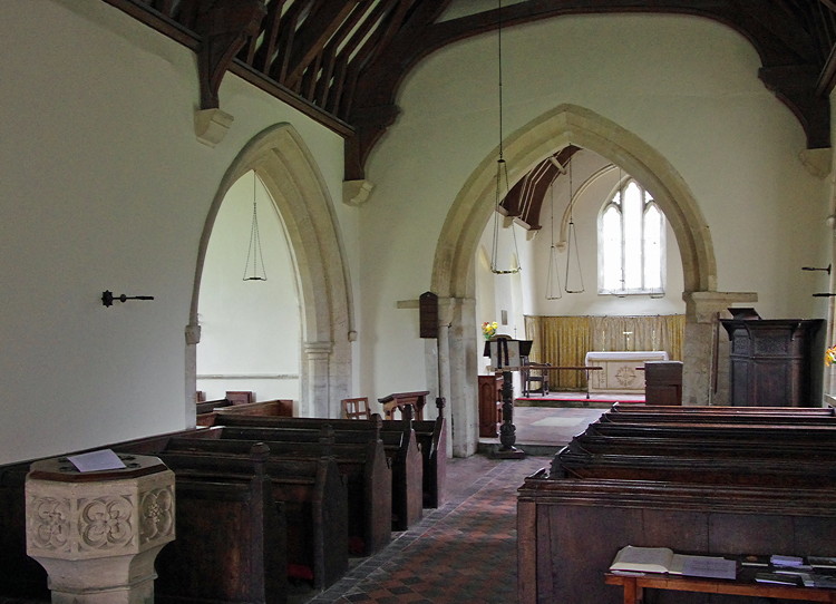 St Michael and St Martin’s Church, Eastleach St Martin, Gloucestershire