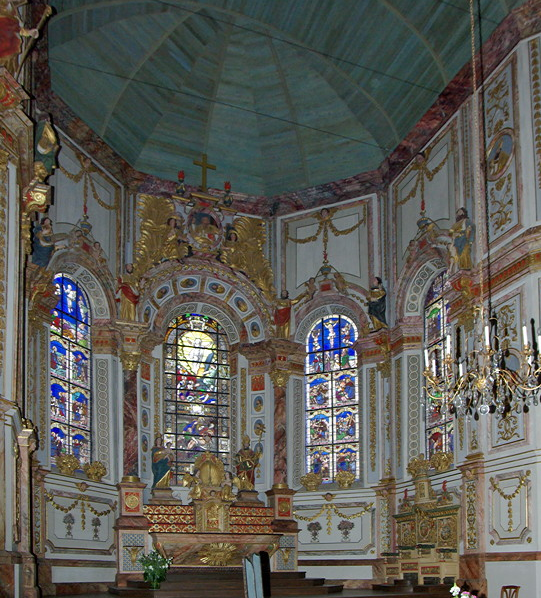 St Thégonnec chancel apse