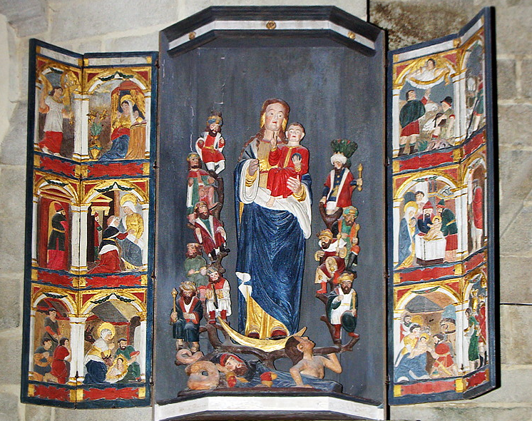 St Thégonnec church - Virgin Mary