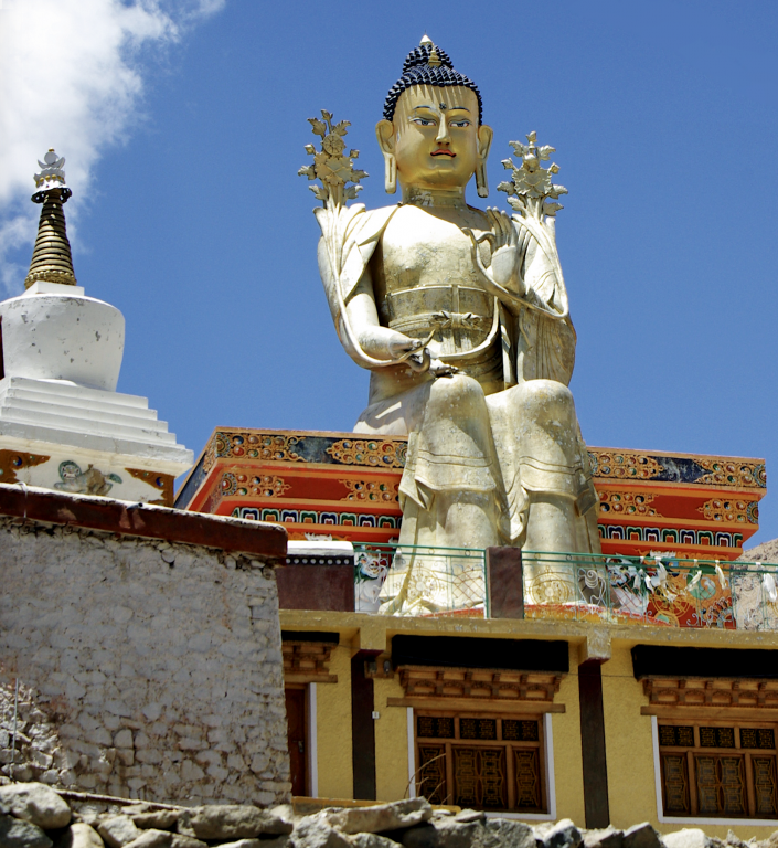 Statue of the Future Buddha, Likir Gompa