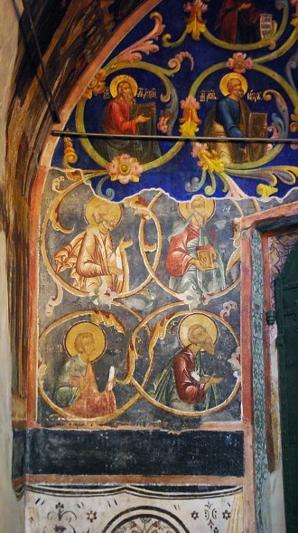 Suzdal Kremlin, Cathedral of the Nativity of the Mother of God - frescoes