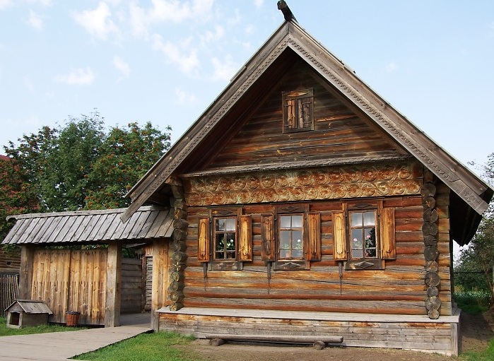 Suzdal Museum of Wooden Architecture and Everyday Life of Peasants - peasant's house with yard