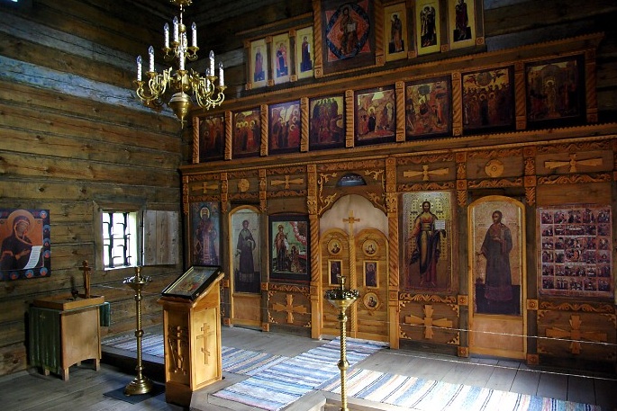 Suzdal Museum of Wooden Architecture and Everyday Life of Peasants - Resurrection Church Iconostasis