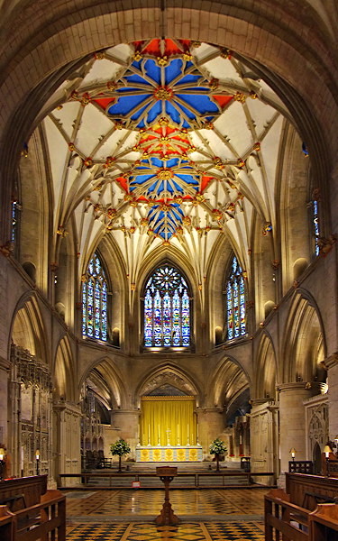 The Abbey Church of St Mary the Virgin, Tewkesbury, Gloucestershire