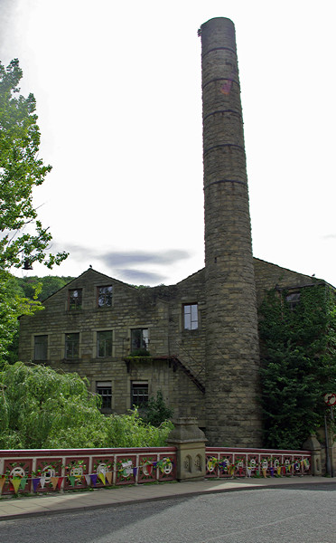 The mill, now the the Innovation Shop and Cafe Bar, Hebden Bridge