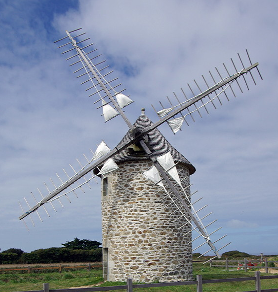 Trouguer windmill