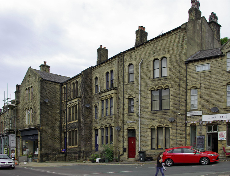 Victorian Houses on Market Street, Hebden Bridge