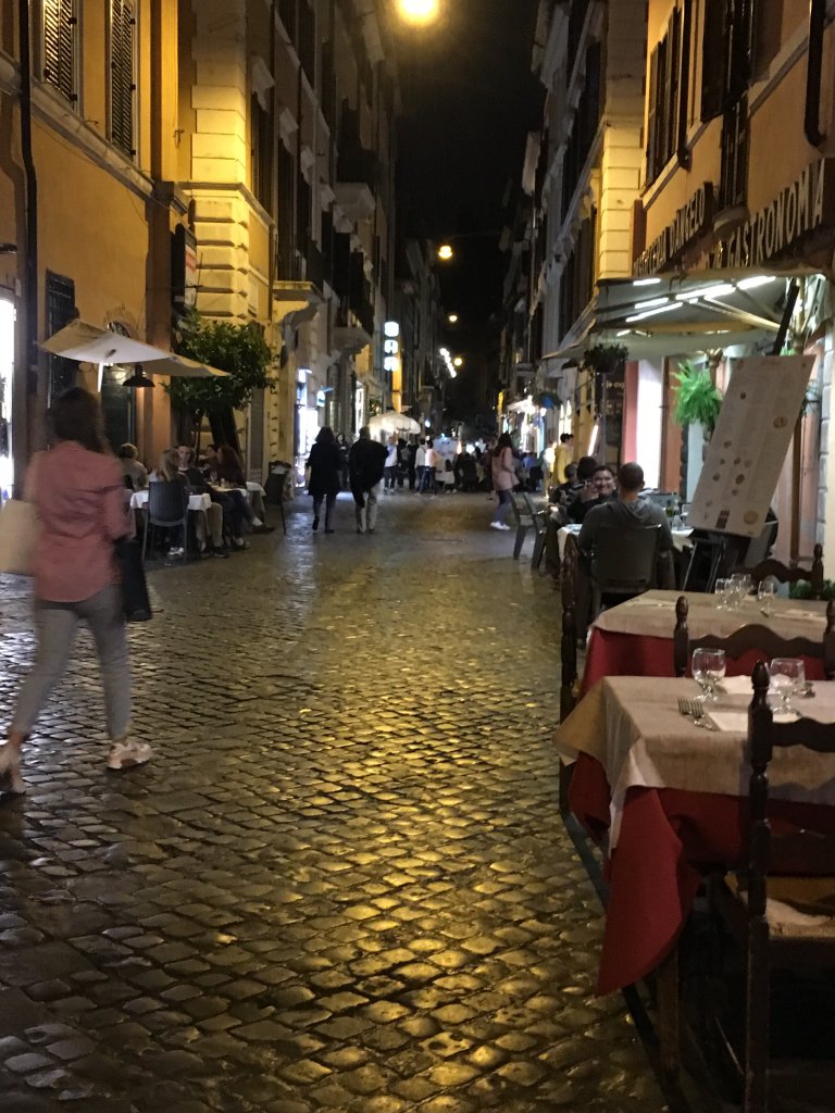 View from Dinner - Rome