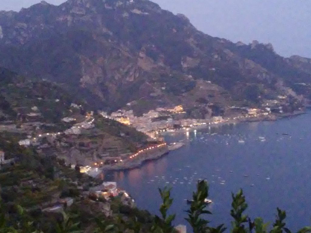 view from our Airbnb in Ravello