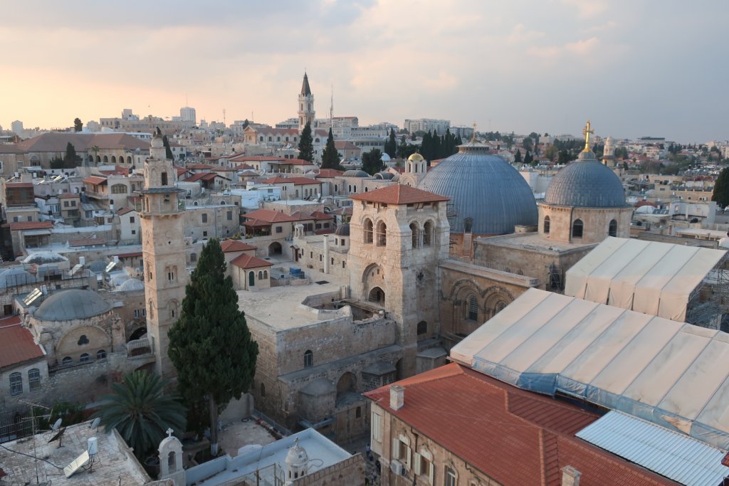 View of Church of the Holy Sepulchre