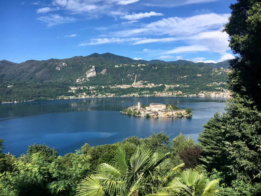 View of Lago d'Orta