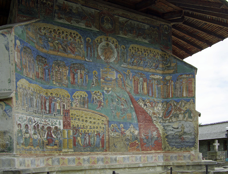 Voronet Monastery, Last Judgement