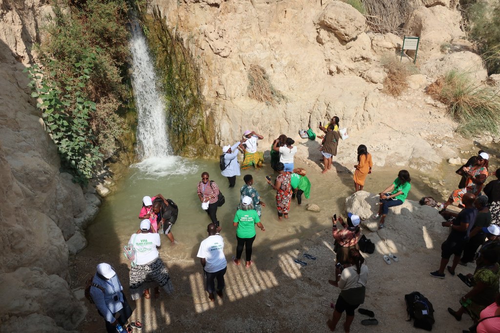 Wadi David, Ein Gedi