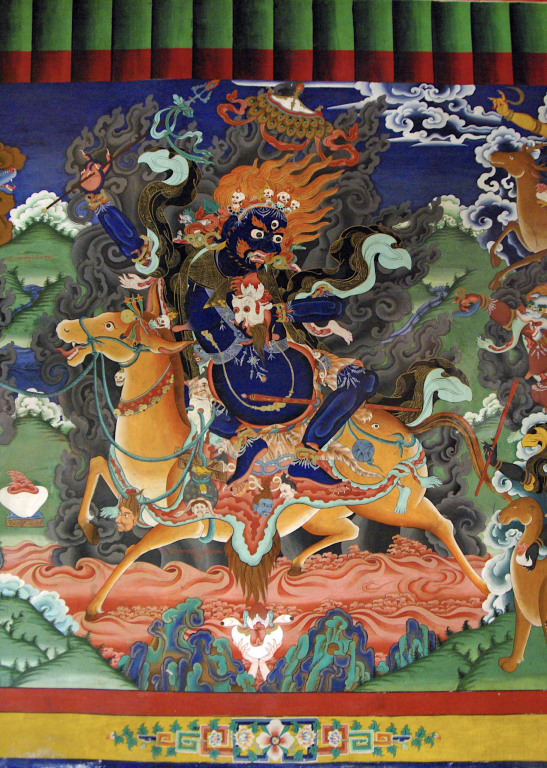 Wall painting, Museum, Likir Gompa